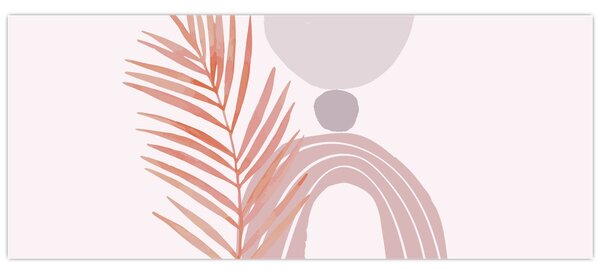 Tablou - Minimalism violet N⁰1 (120x50 cm)