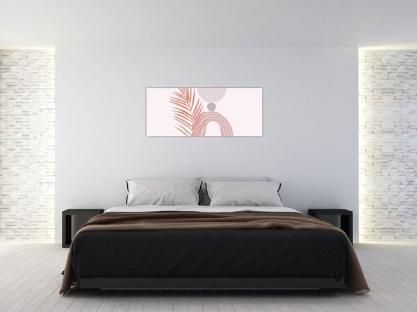 Tablou - Minimalism violet N⁰1 (120x50 cm)