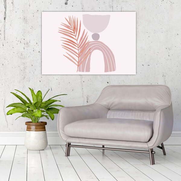 Tablou - Minimalism violet N⁰1 (90x60 cm)