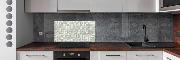 Sticlă pentru bucătărie fundal geometrică