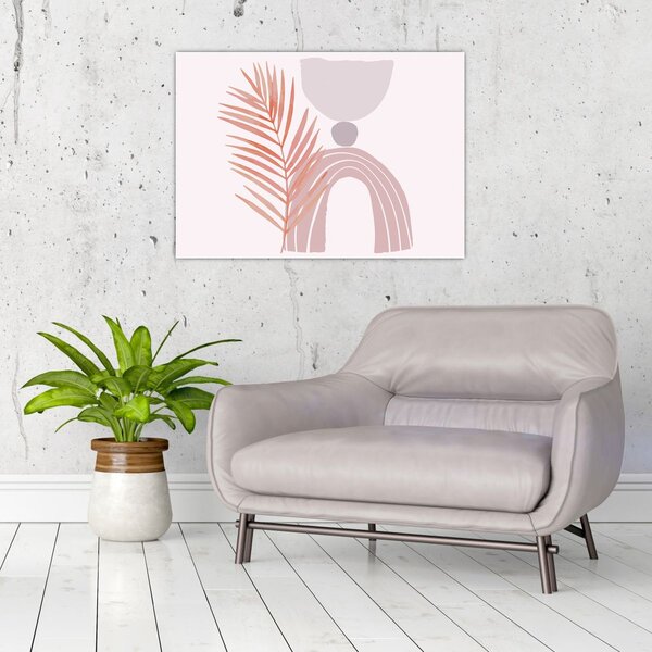 Tablou - Minimalism violet N⁰1 (70x50 cm)