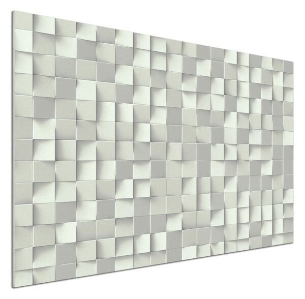 Sticlă pentru bucătărie fundal geometrică