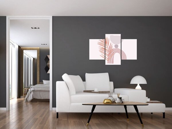 Tablou - Minimalism violet N⁰1 (90x60 cm)