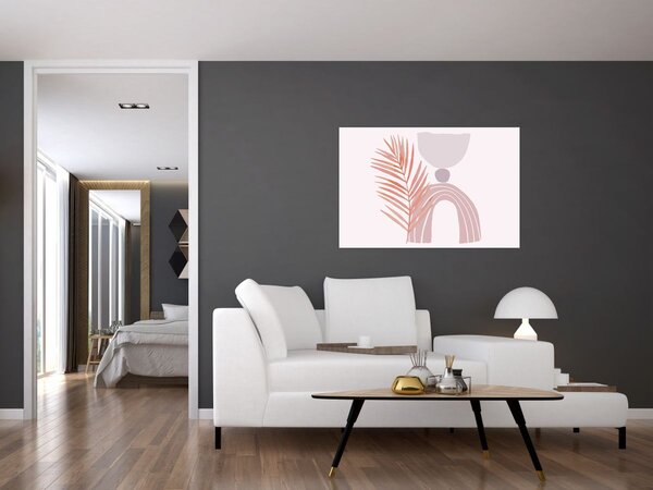 Tablou - Minimalism violet N⁰1 (90x60 cm)