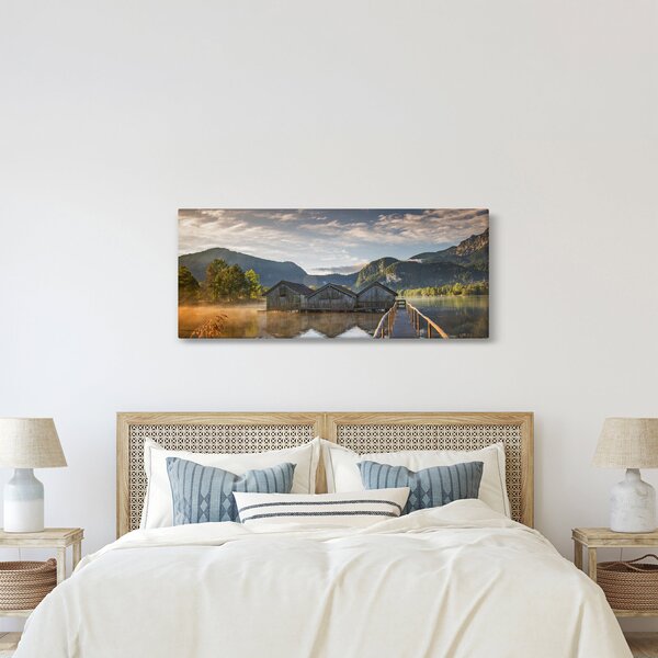 Tablou cu lac (120x50 cm)
