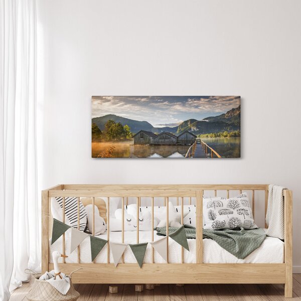 Tablou cu lac (120x50 cm)
