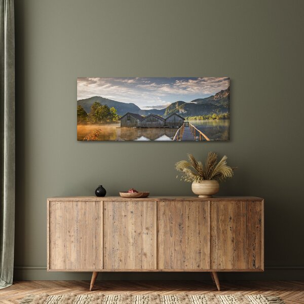 Tablou cu lac (120x50 cm)