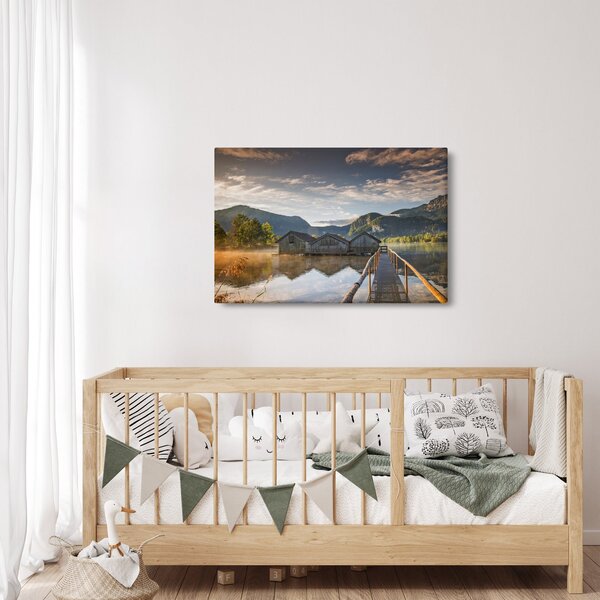 Tablou cu lac (90x60 cm)