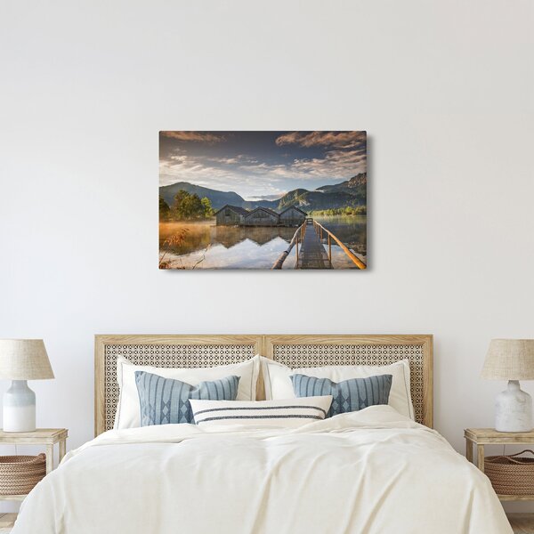 Tablou cu lac (90x60 cm)