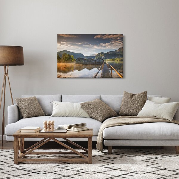Tablou cu lac (90x60 cm)