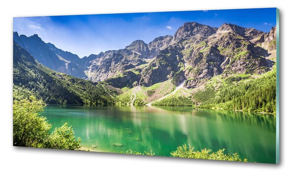Panou sticla securizata bucatarie Marine ochi Tatry