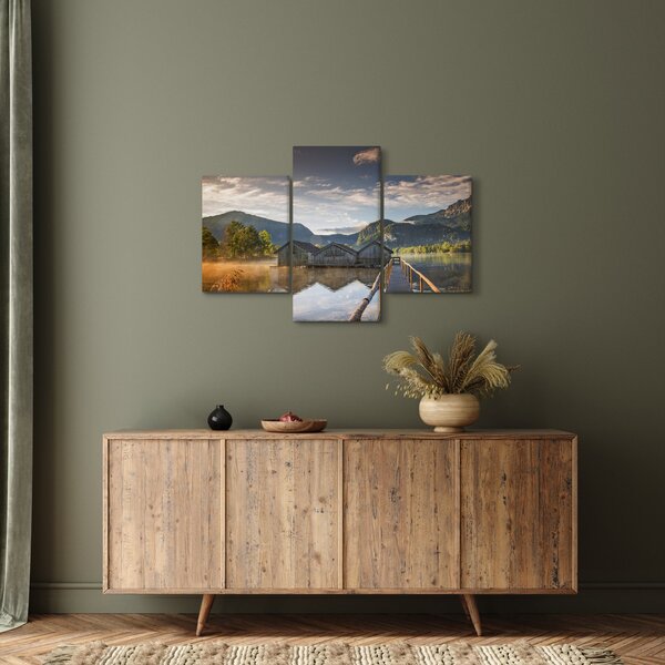 Tablou cu lac (90x60 cm)