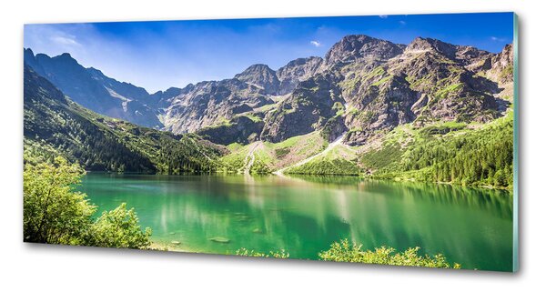 Panou sticla securizata bucatarie Marine ochi Tatry