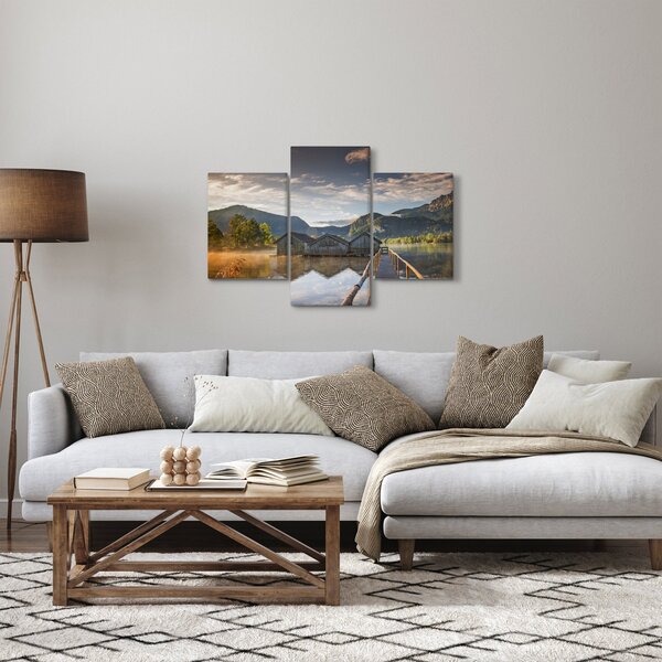 Tablou cu lac (90x60 cm)