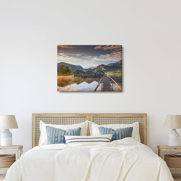 Tablou cu lac (70x50 cm)