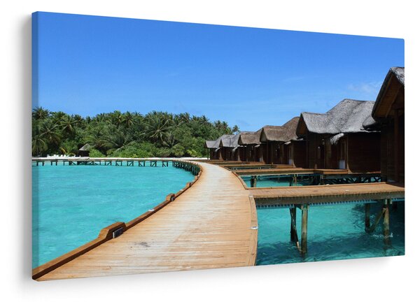 Tablou cu Maledive (90x60 cm)