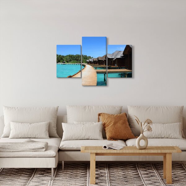 Tablou cu Maledive (90x60 cm)