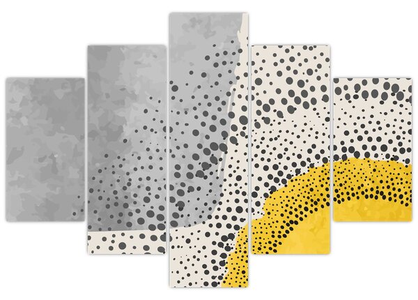 Tablou - pictură abstractă de plajă N⁰3 (150x105 cm)
