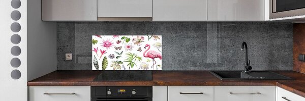 Sticlă printata bucătărie tropical colecție