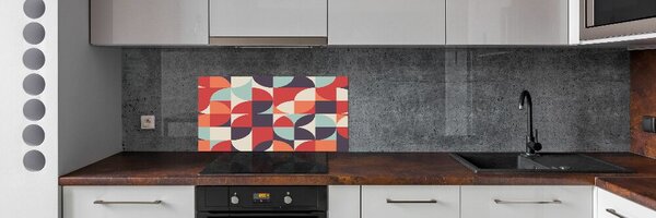 Sticlă pentru bucătărie abstract