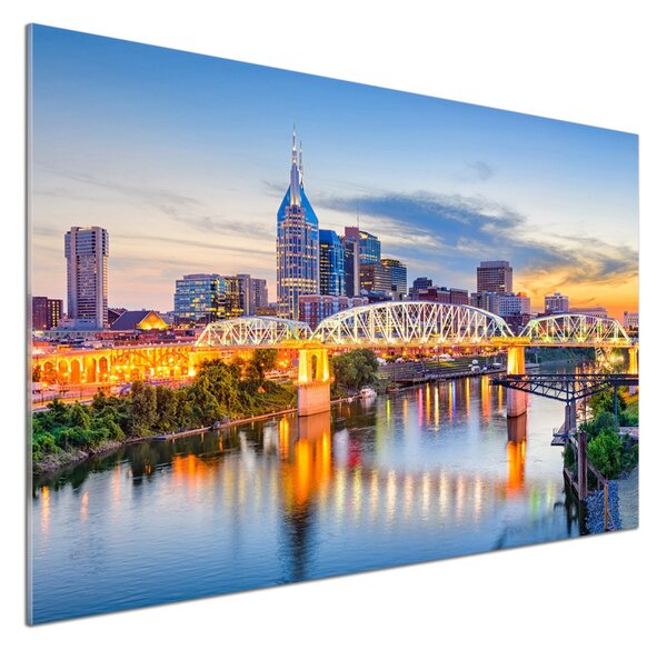 Panou sticlă decorativa bucătărie Podul Tennessee Statele Unite ale Americii