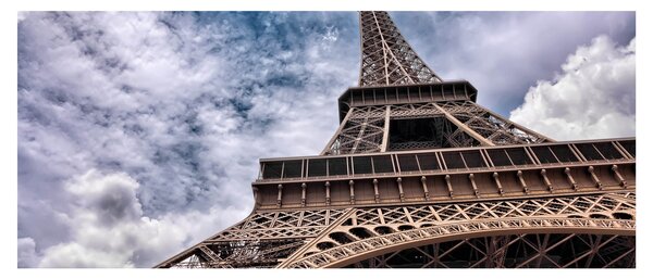 Tablou cu turnul Eifel (120x50 cm)