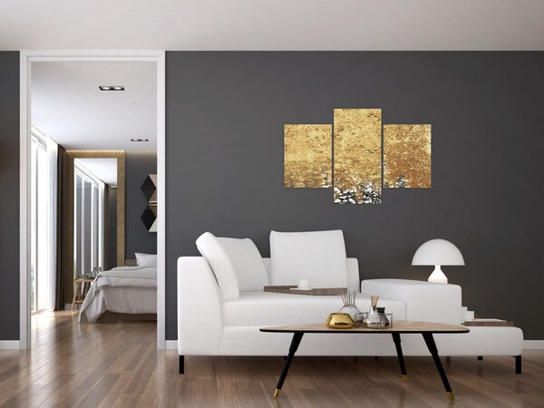 Tablou - Structura de aur N⁰3 (90x60 cm)