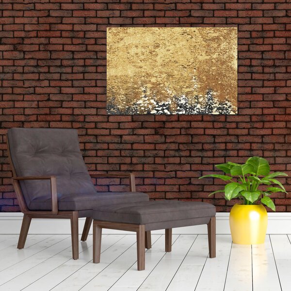 Tablou - Structura de aur N⁰3 (90x60 cm)