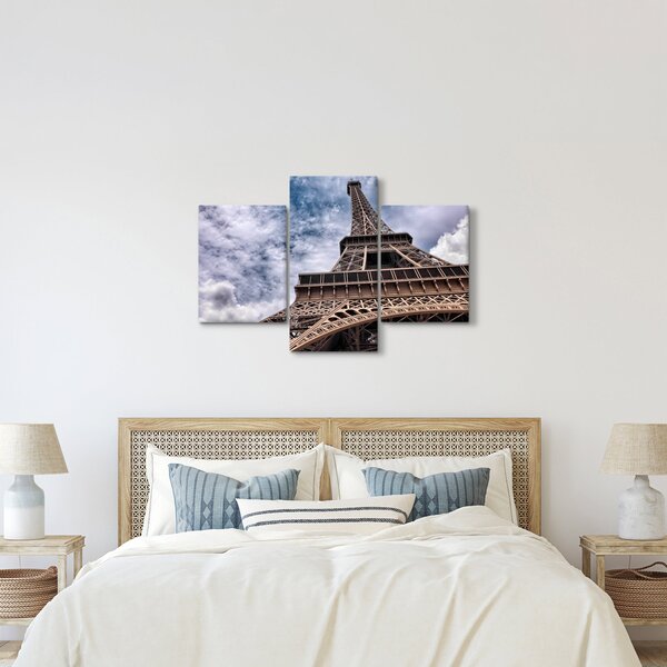 Tablou cu turnul Eifel (90x60 cm)
