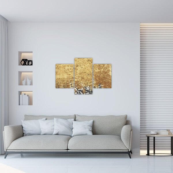 Tablou - Structura de aur N⁰3 (90x60 cm)