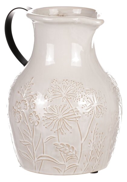 Vază/crafă Flores, 21 x 26 x 17 cm, ceramică