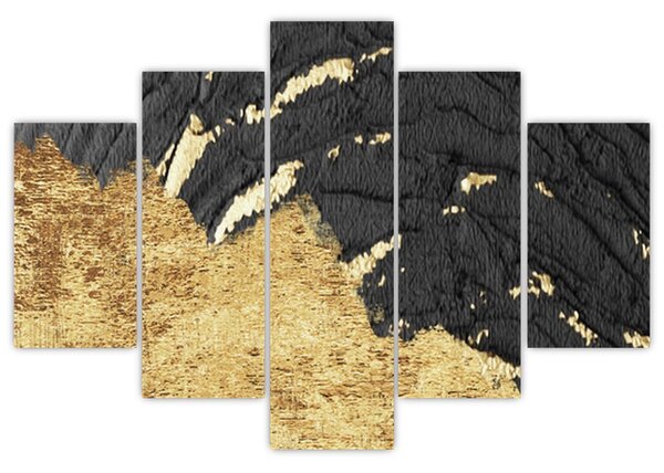 Tablou - Structura de aur N⁰1 (150x105 cm)