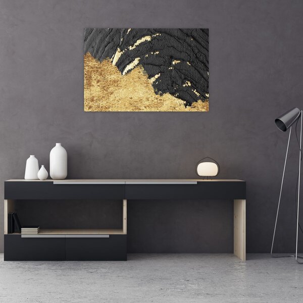 Tablou - Structura de aur N⁰1 (90x60 cm)