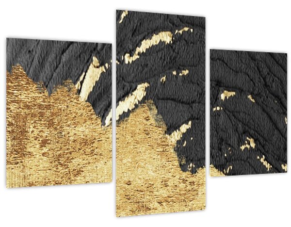 Tablou - Structura de aur N⁰1 (90x60 cm)