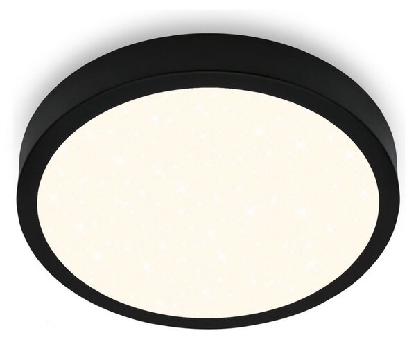Plafonieră LED dimabilă RUNA LED/22W/230V negru Briloner 3704-015 + telecomandă