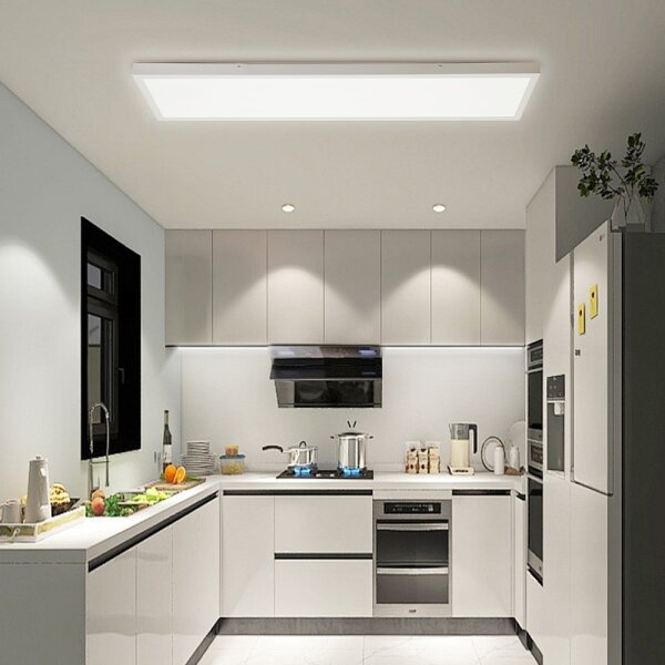 Plafonieră LED dimabilă pentru baie Immax NEO 07276L FRAME 50W/230V IP44 Wi-Fi Tuya + telecomandă