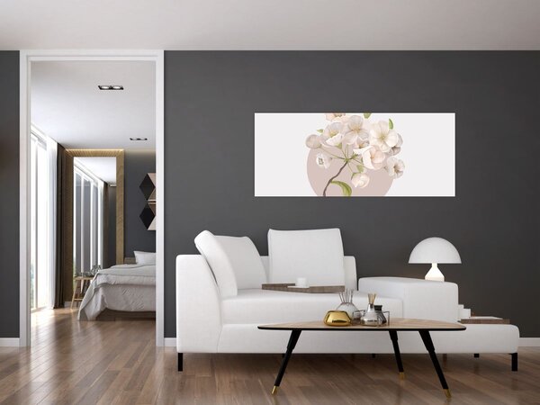 Tablou - Înflorește cu grație N⁰2 (120x50 cm)