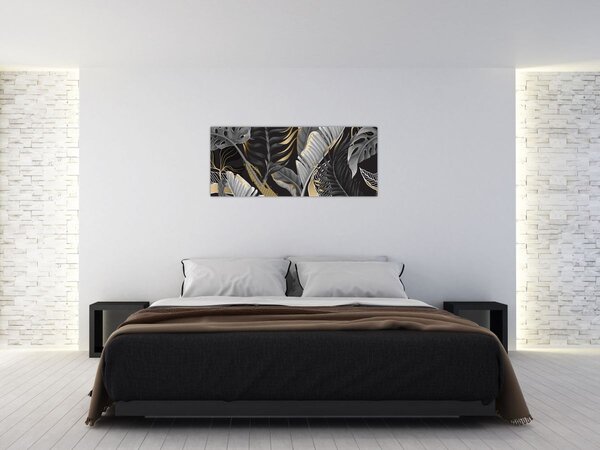 Tablou - Jungla de aur (120x50 cm)