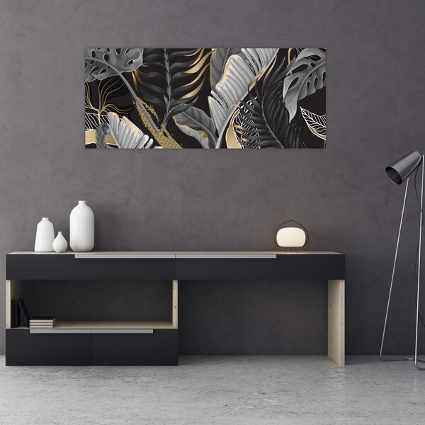 Tablou - Jungla de aur (120x50 cm)