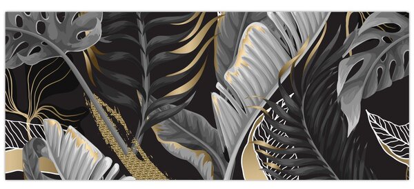 Tablou - Jungla de aur (120x50 cm)