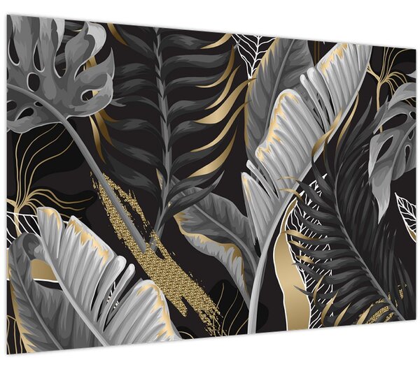 Tablou - Jungla de aur (90x60 cm)