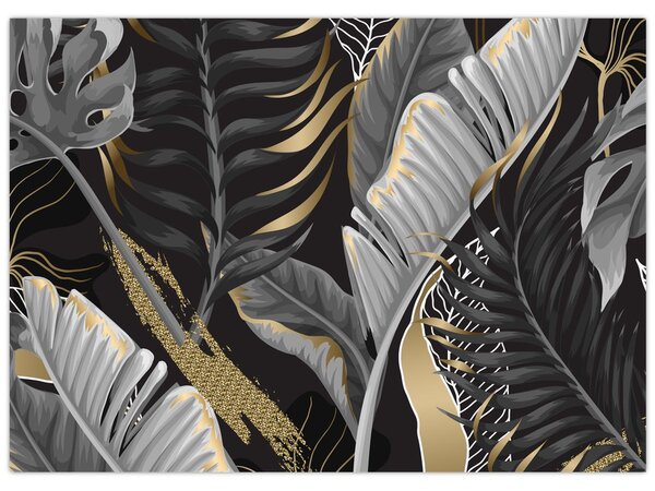Tablou - Jungla de aur (70x50 cm)