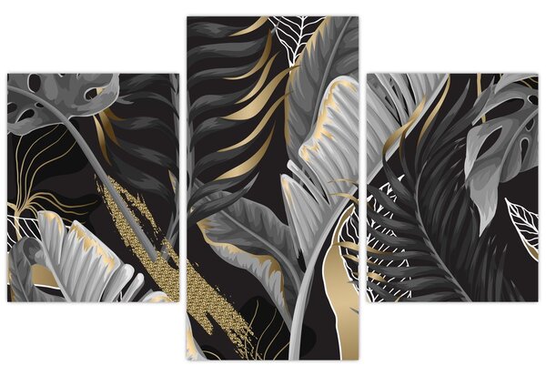 Tablou - Jungla de aur (90x60 cm)