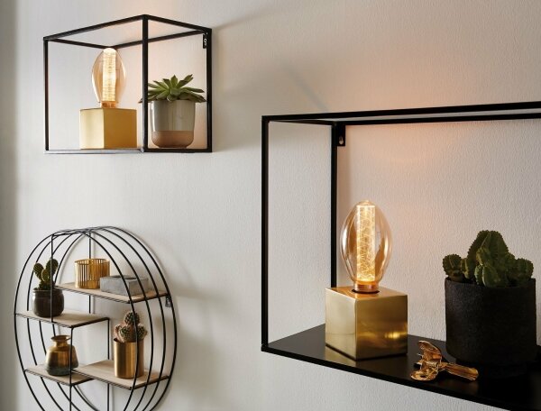 Lampă de masă Paulmann 79728 1xE27/20W DILJA 230V