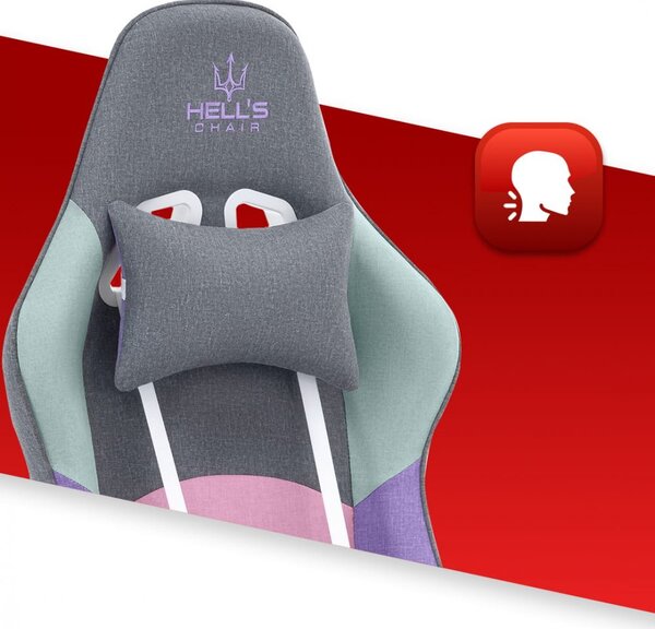 Scaun de gaming Rainbow Pastel Mesh