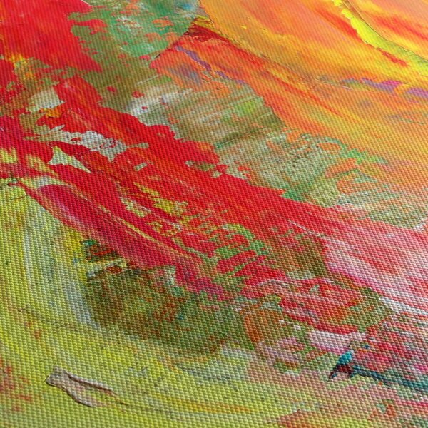 Tablou cu abstracție- pictura (90x60 cm)
