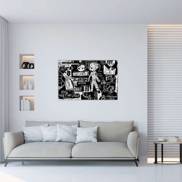 Tablou - Graffiti (90x60 cm)