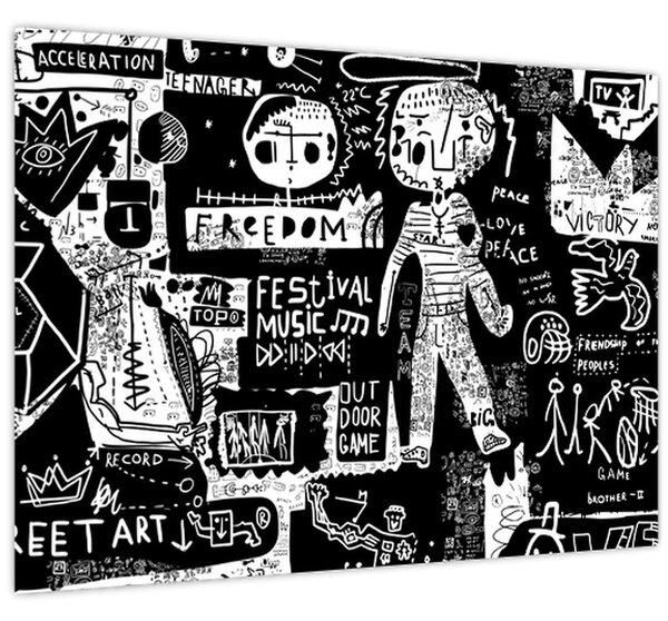 Tablou - Graffiti (70x50 cm)