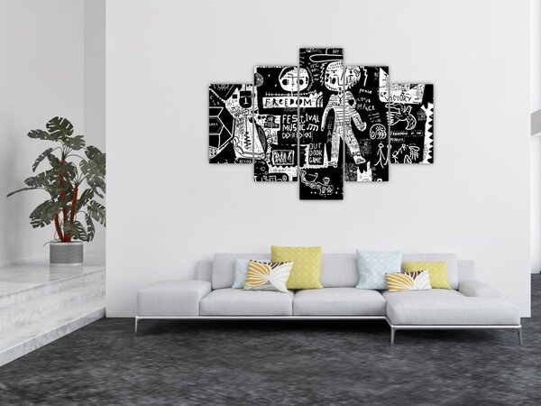 Tablou - Graffiti (150x105 cm)