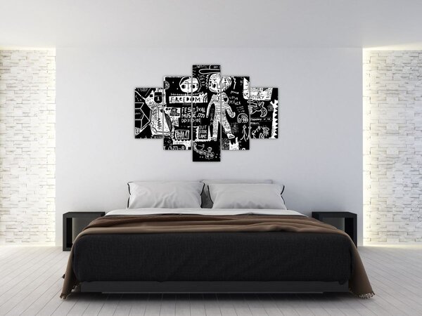 Tablou - Graffiti (150x105 cm)